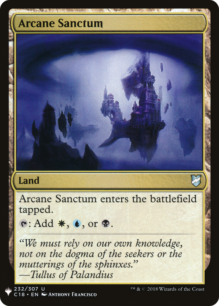 Arcane Sanctum [PLST-C18-232]