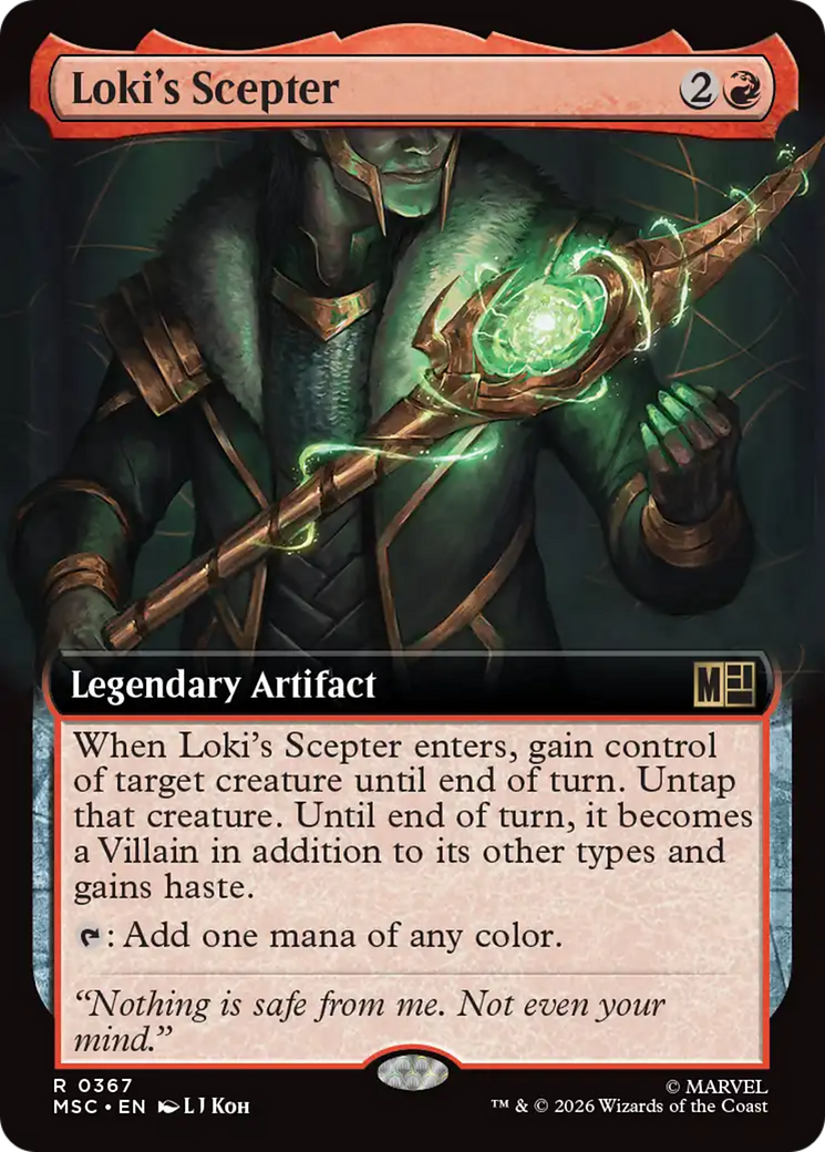 Loki's Scepter - Extended Art [MSC-367]