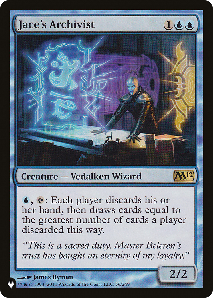 Jace's Archivist [PLST-M12-59]