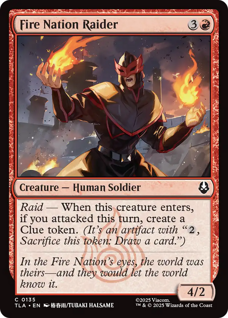 Fire Nation Raider [TLA-135]