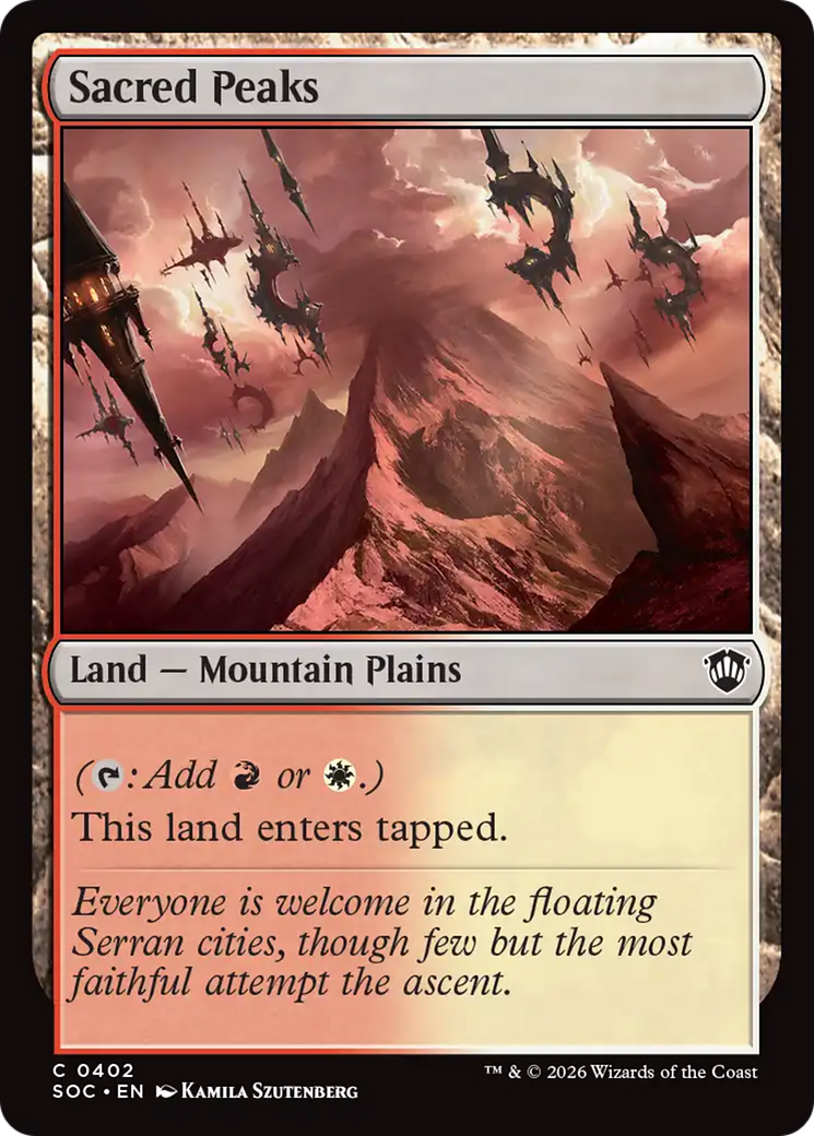 Sacred Peaks [SOC-402]