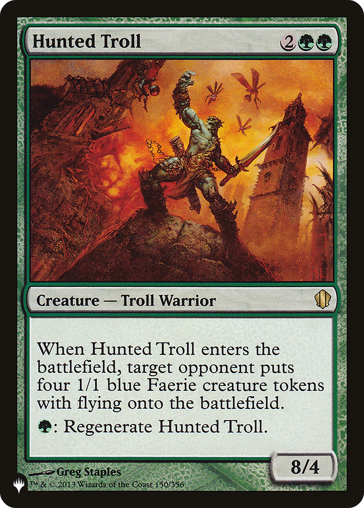 Hunted Troll [PLST-C13-150]