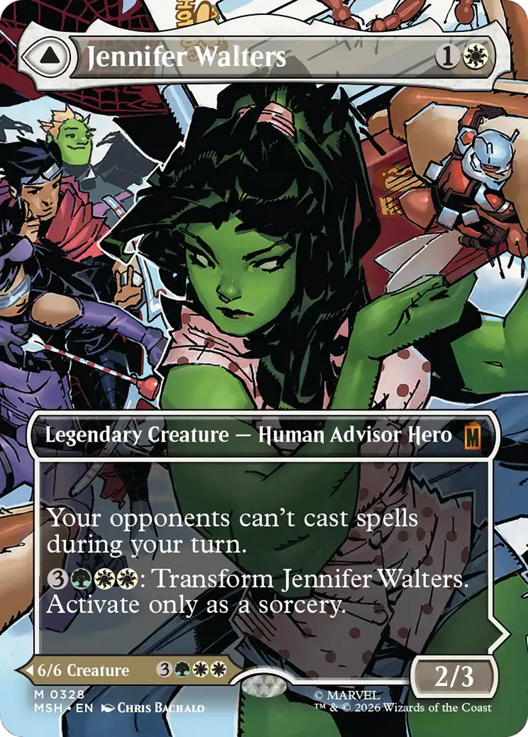 Jennifer Walters // The Sensational She-Hulk - Borderless [MSH-328]