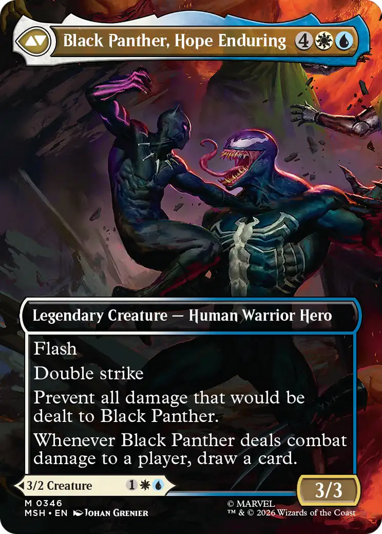 King T'Challa // Black Panther, Hope Enduring - Borderless [MSH-346]