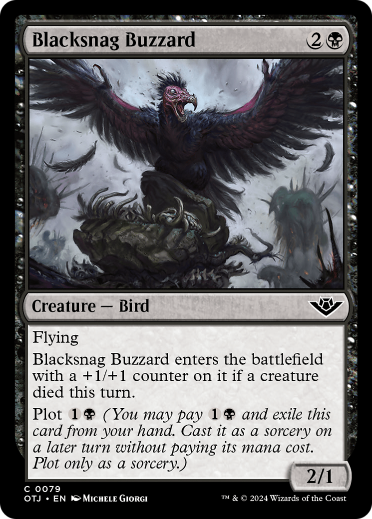 Blacksnag Buzzard [OTJ-79]