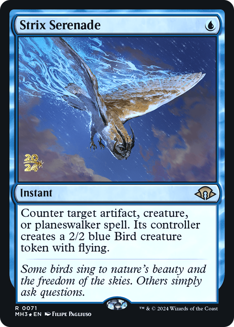 Strix Serenade - Prerelease Promo [PMH3-71s]