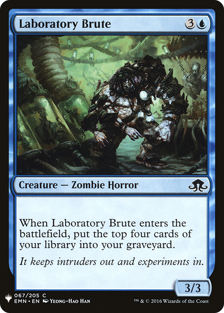 Laboratory Brute [PLST-EMN-67]