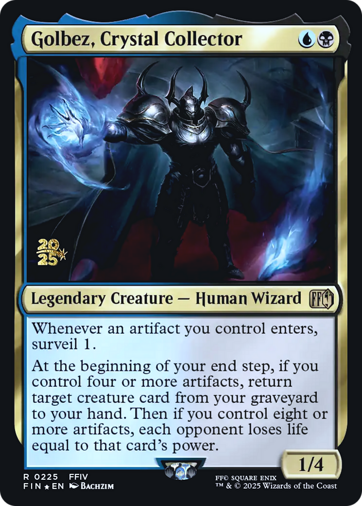 Golbez, Crystal Collector - Prerelease Promo [PFIN-225s]