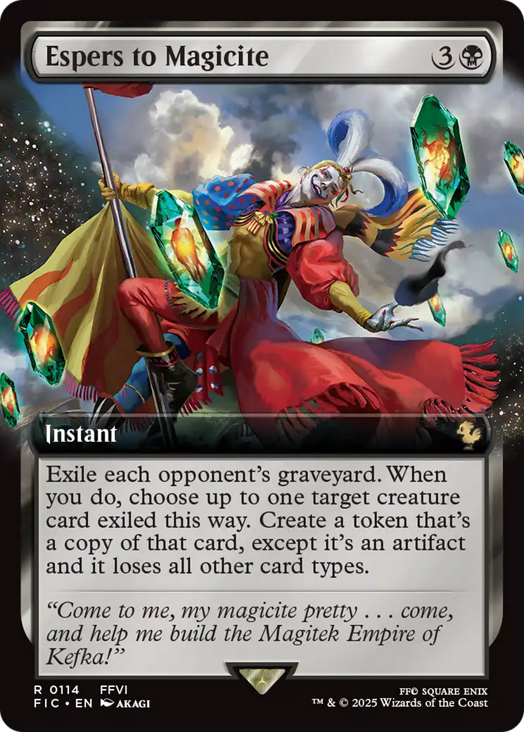 Espers to Magicite - Extended Art [FIC-114]