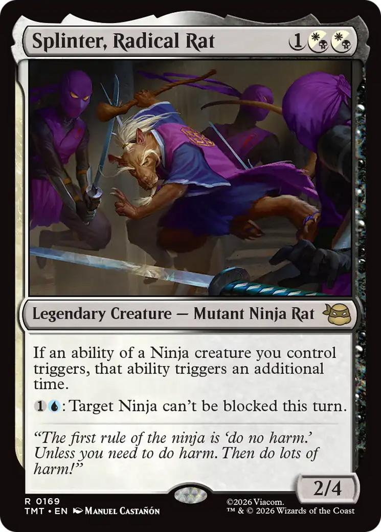 Splinter, Radical Rat [TMT-169]
