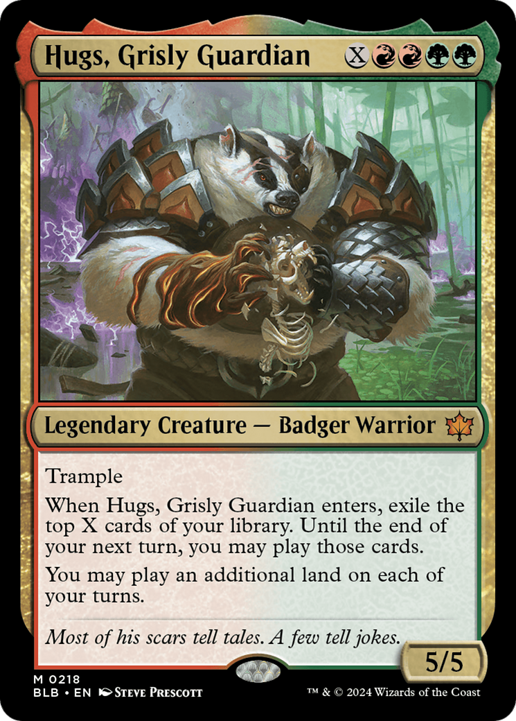 Hugs, Grisly Guardian [BLB-218]
