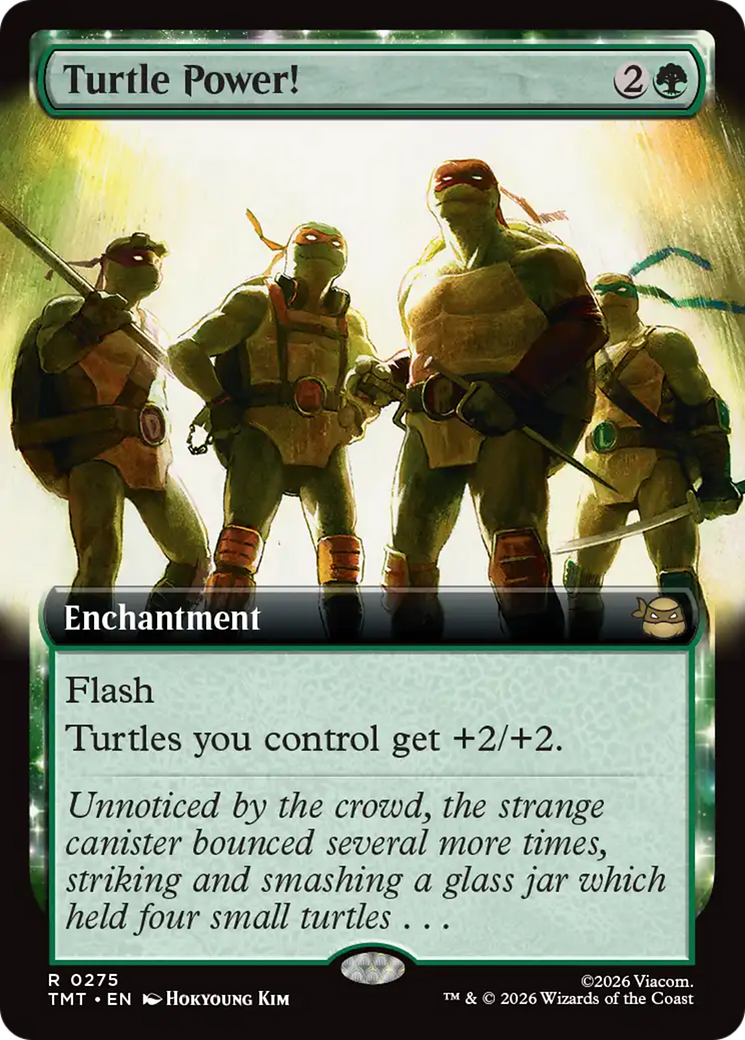 Turtle Power! - Extended Art [TMT-275]