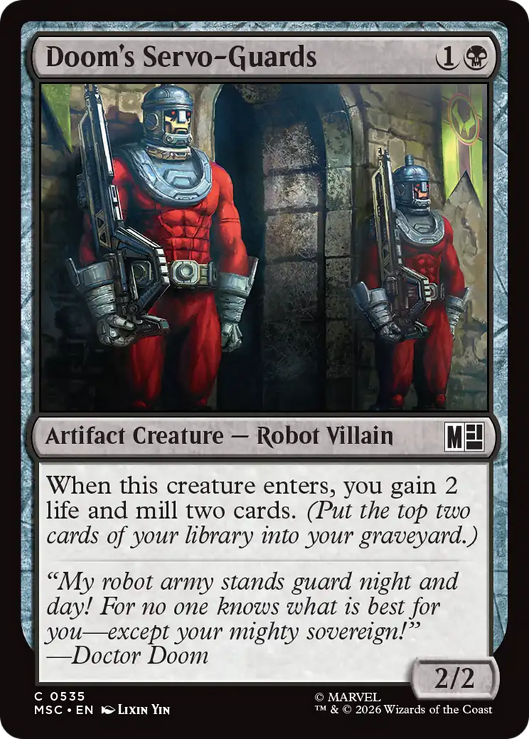 Doom's Servo-Guards [MSC-535]