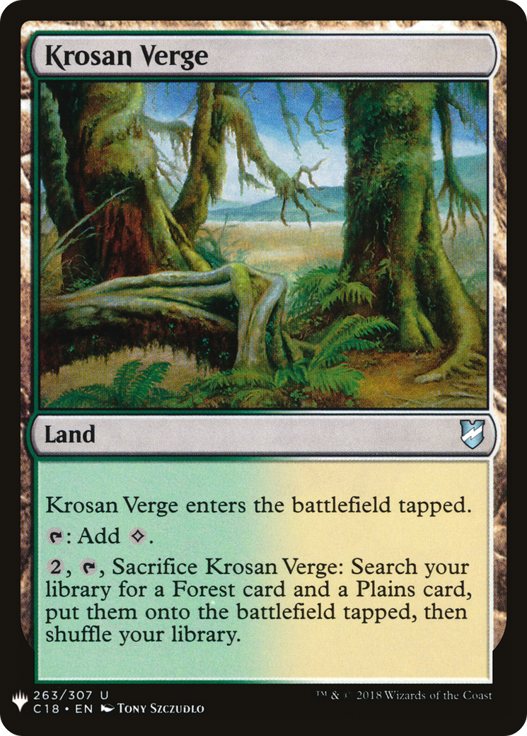 Krosan Verge [PLST-C18-263]