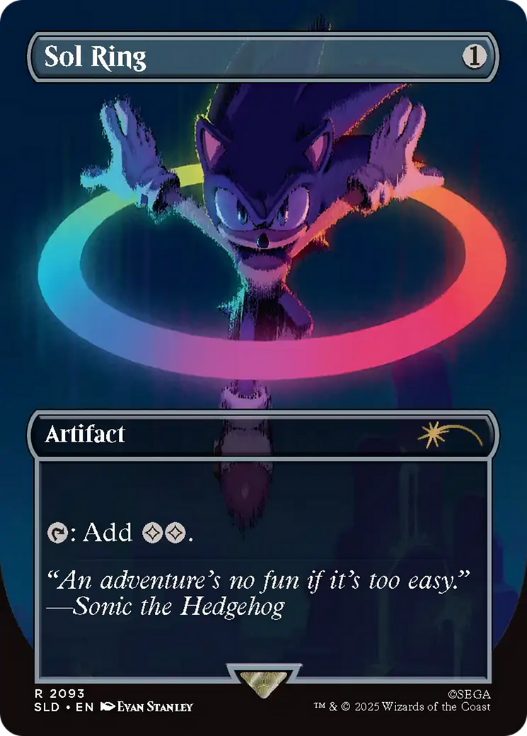 Sol Ring - Borderless - Full Art [SLD-2093]