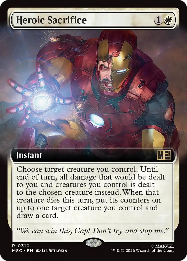 Heroic Sacrifice - Extended Art [MSC-310]