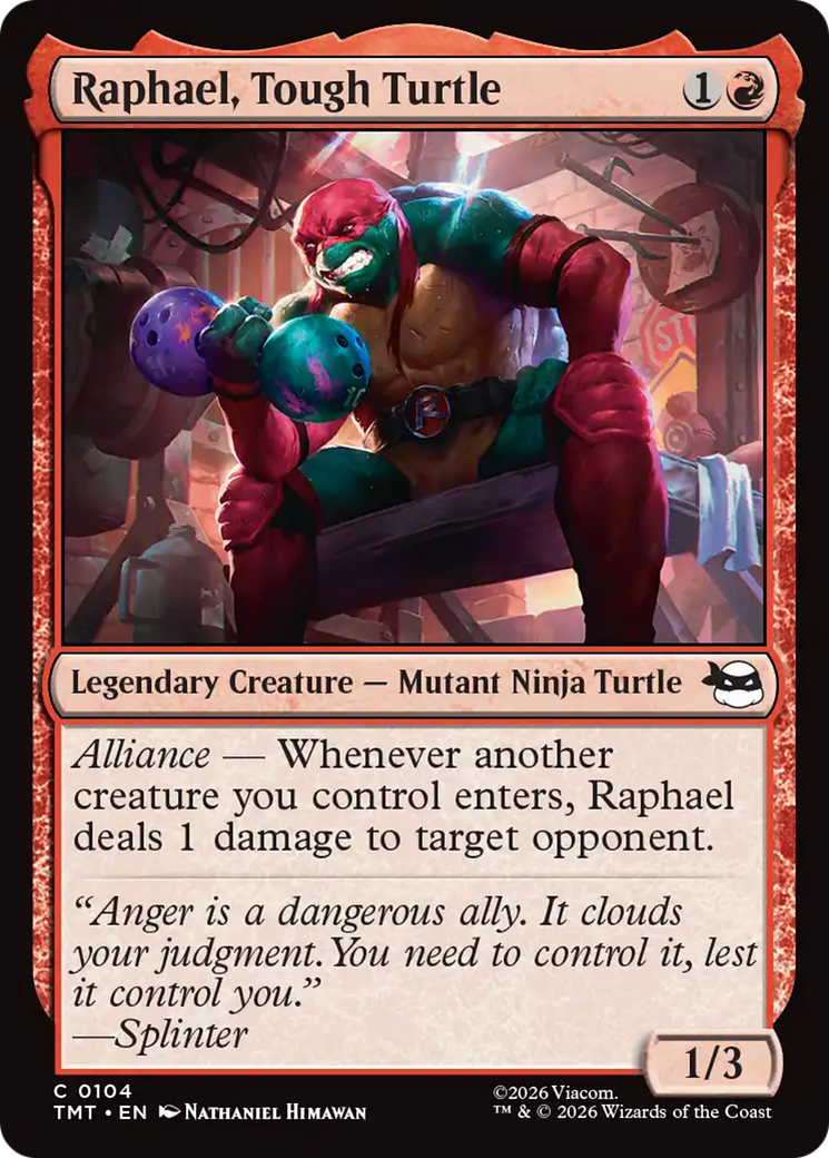 Raphael, Tough Turtle [TMT-104]