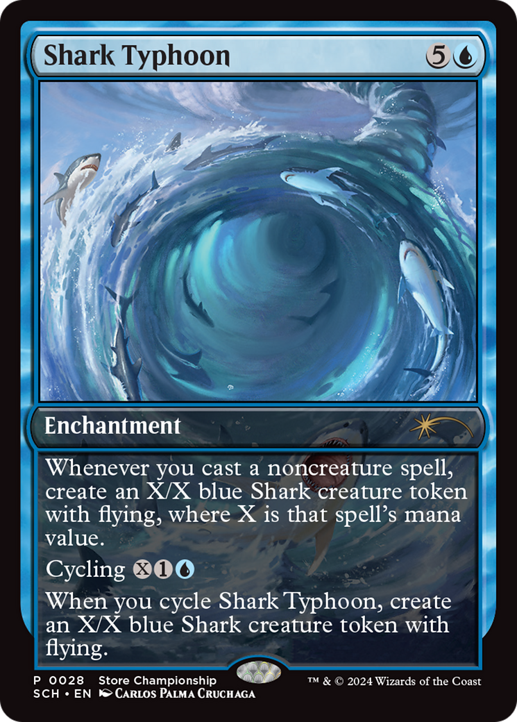Shark Typhoon - Full Art - Promo [SCH-28]