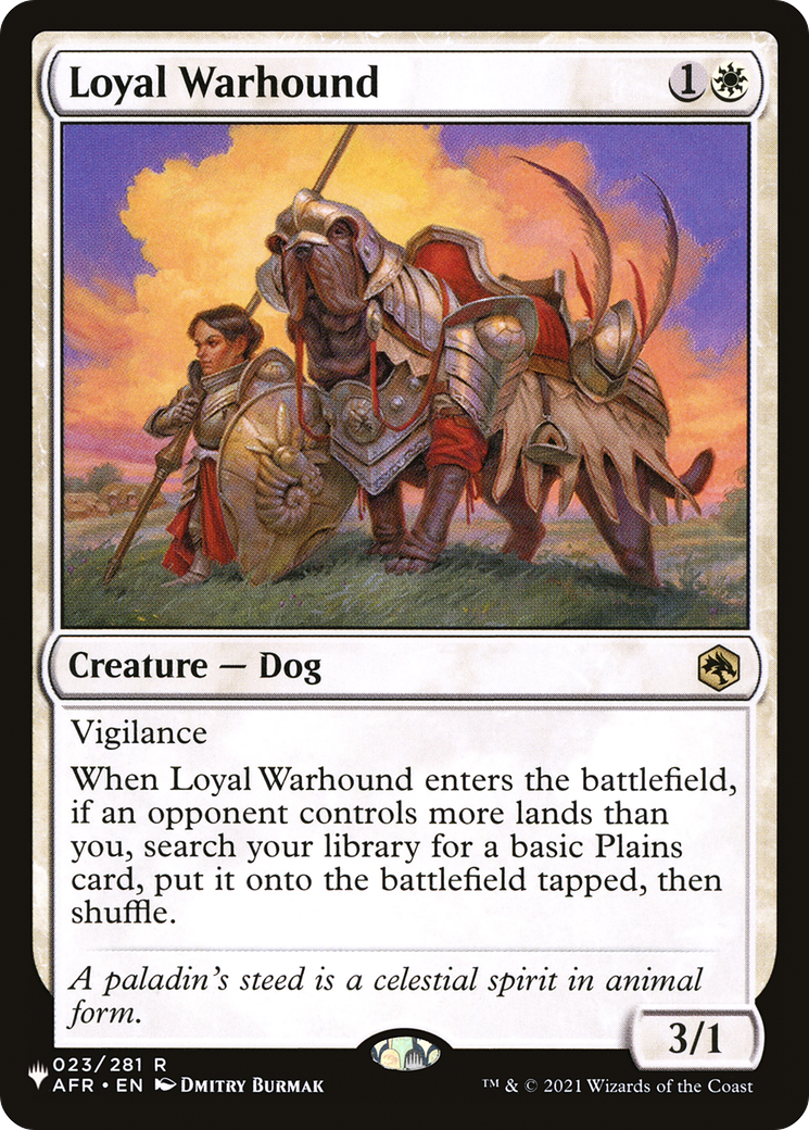 Loyal Warhound [PLST-AFR-23]