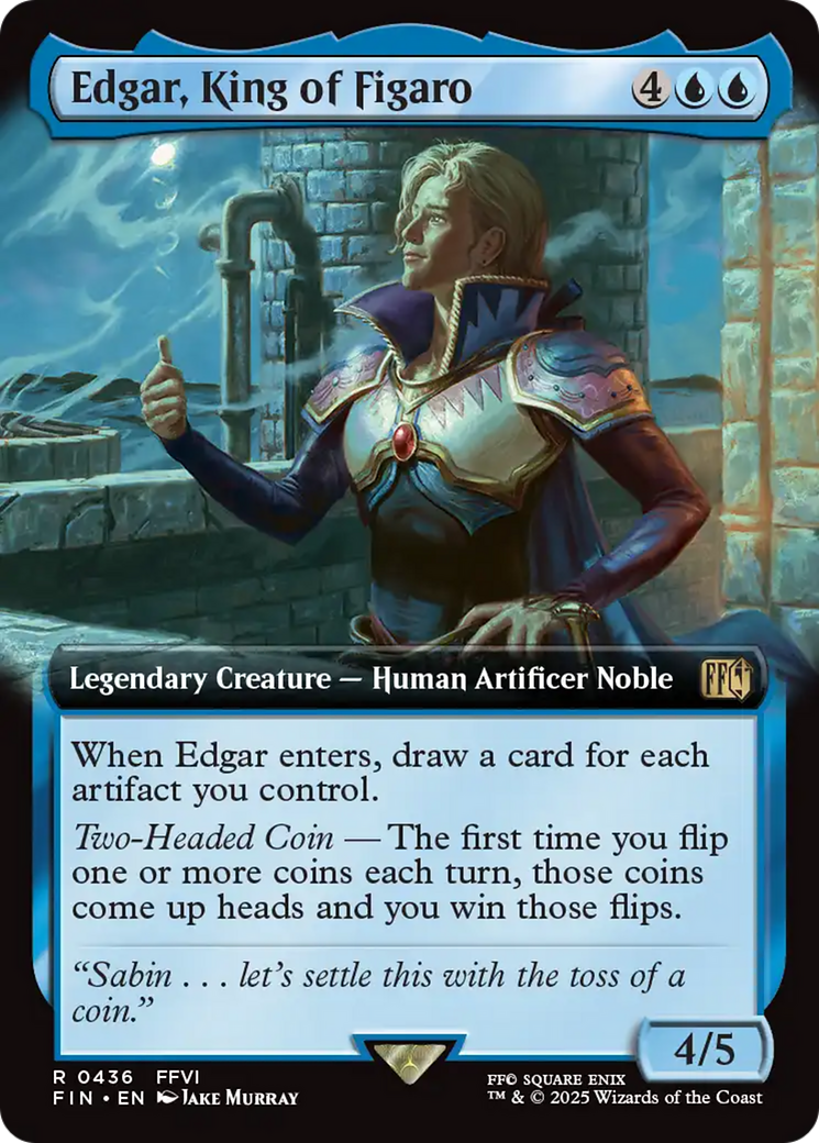 Edgar, King of Figaro - Extended Art [FIN-436]