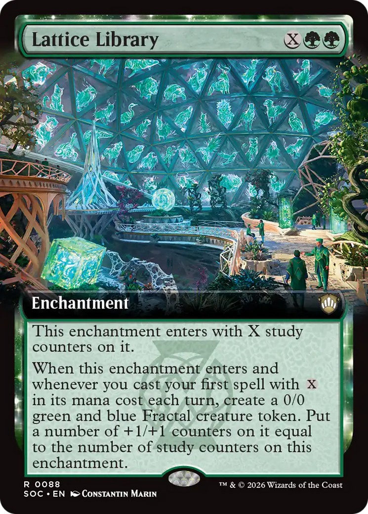 Lattice Library - Extended Art [SOC-88]