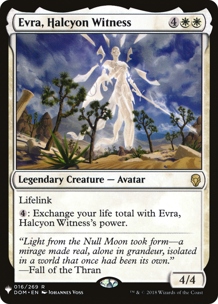 Evra, Halcyon Witness [PLST-DOM-16]