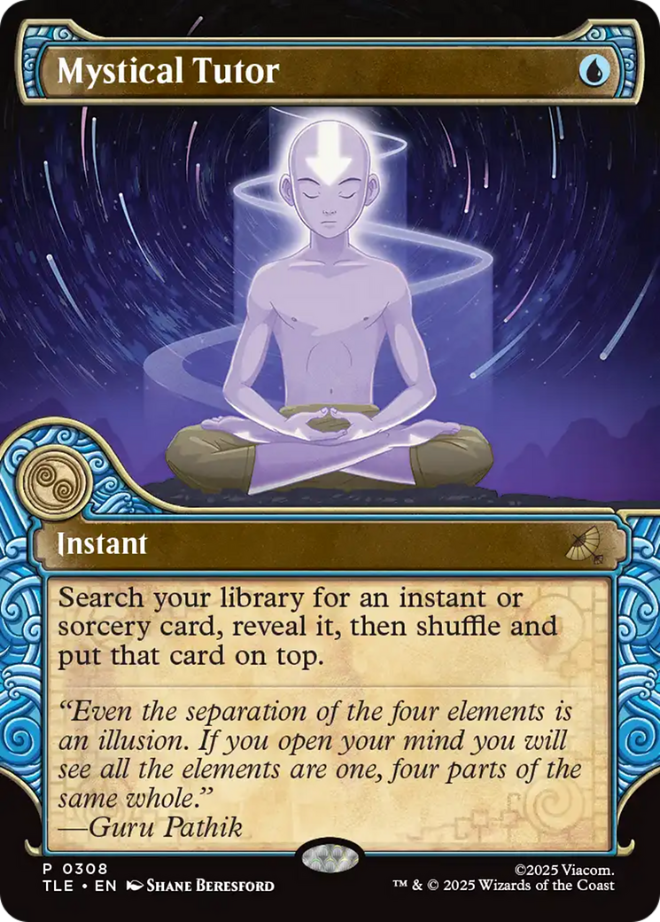 Mystical Tutor - Borderless - Showcase [TLE-308]