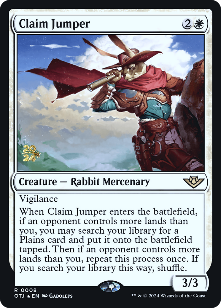 Claim Jumper - Prerelease Promo [POTJ-8s]