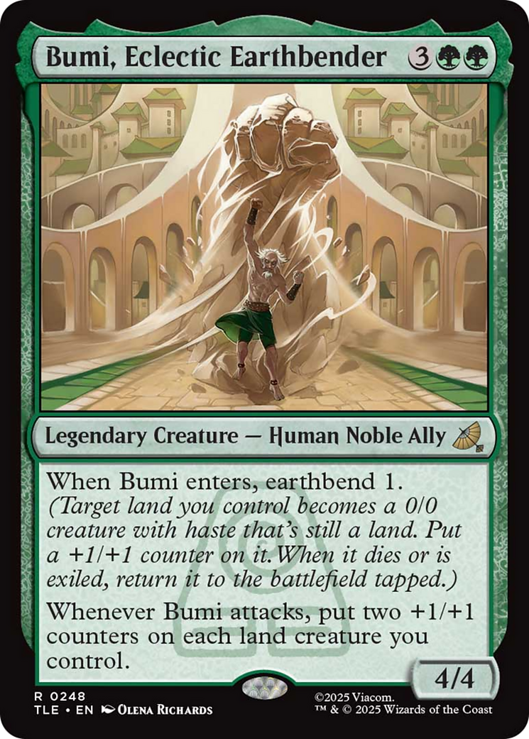 Bumi, Eclectic Earthbender [TLE-248]
