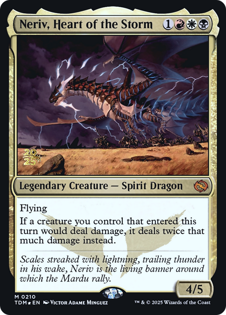 Neriv, Heart of the Storm - Prerelease Promo [PTDM-210s]