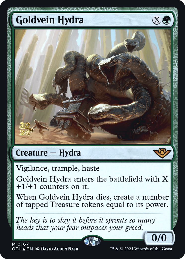 Goldvein Hydra - Prerelease Promo [POTJ-167s]