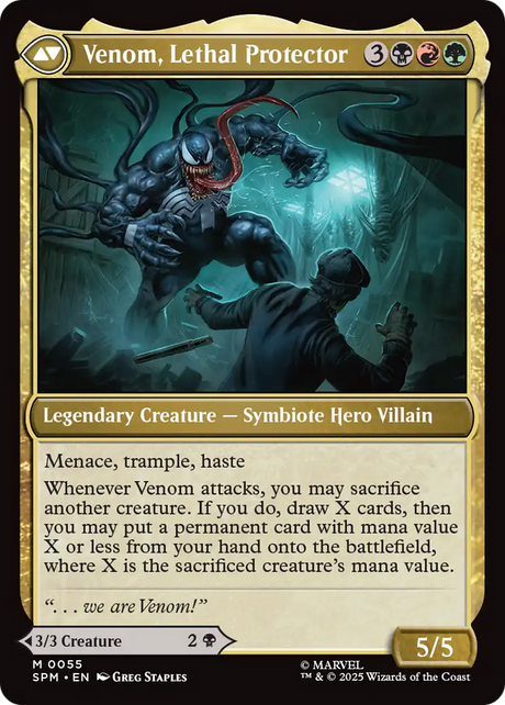 Eddie Brock // Venom, Lethal Protector [SPM-55]