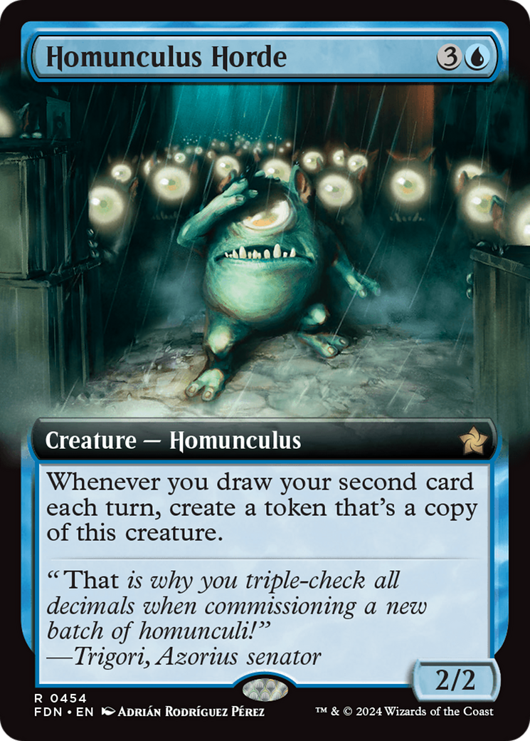 Homunculus Horde - Extended Art [FDN-454]