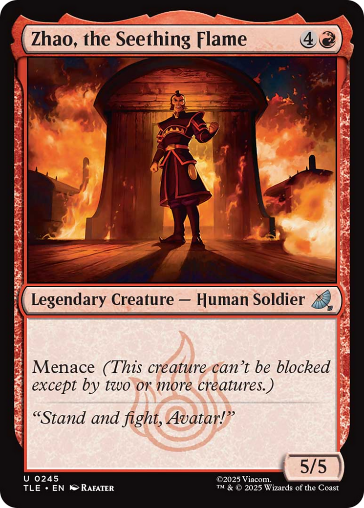 Zhao, the Seething Flame [TLE-245]