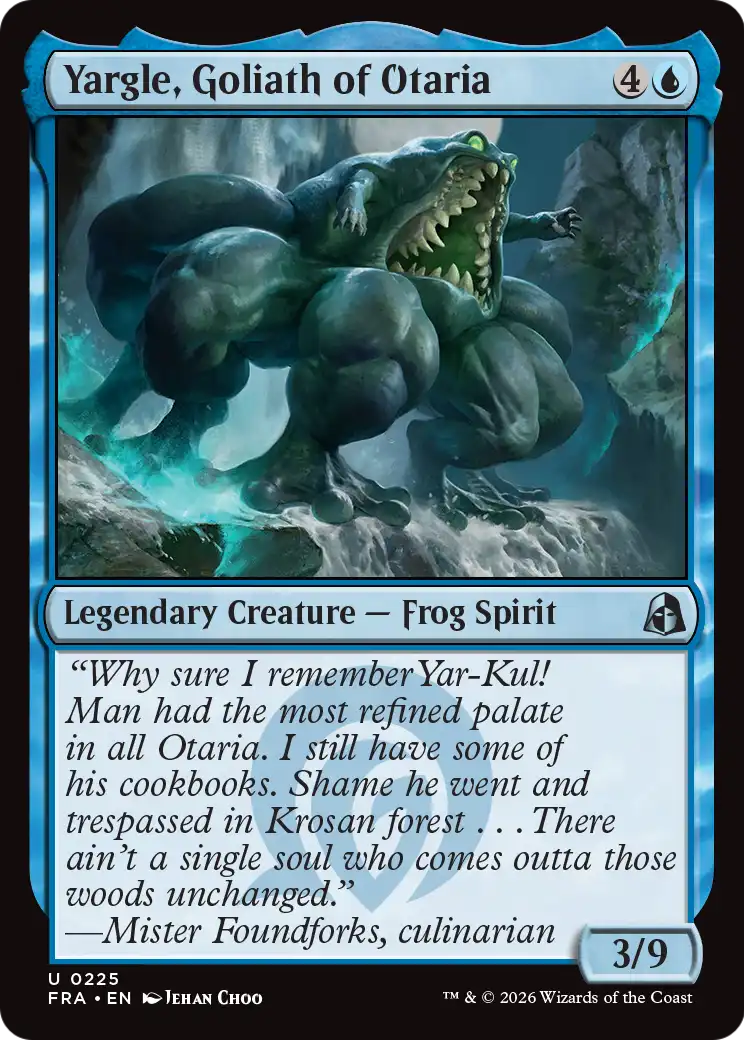 Yargle, Goliath of Otaria [FRA-225]
