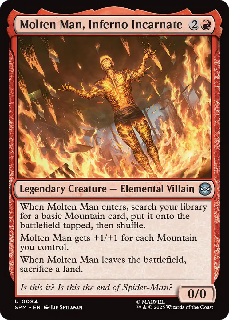 Molten Man, Inferno Incarnate [SPM-84]