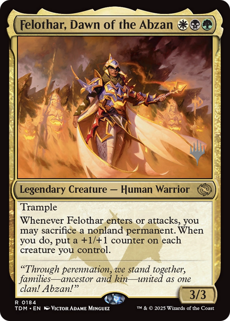 Felothar, Dawn of the Abzan - Promo Pack [PTDM-184p]