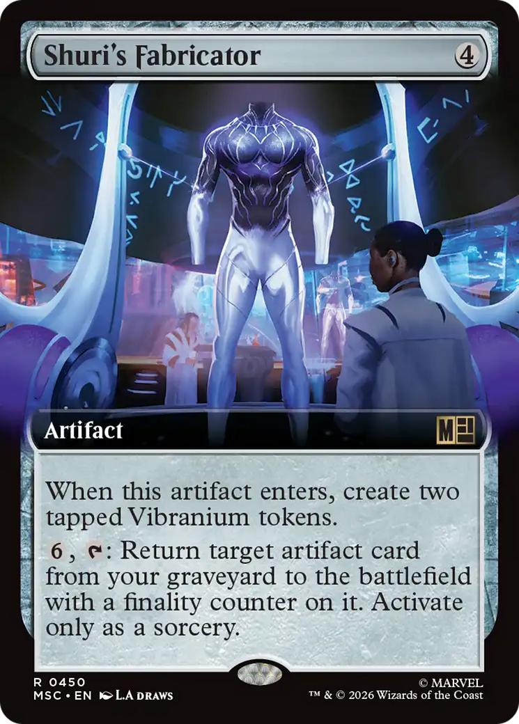 Shuri's Fabricator - Extended Art [MSC-450]