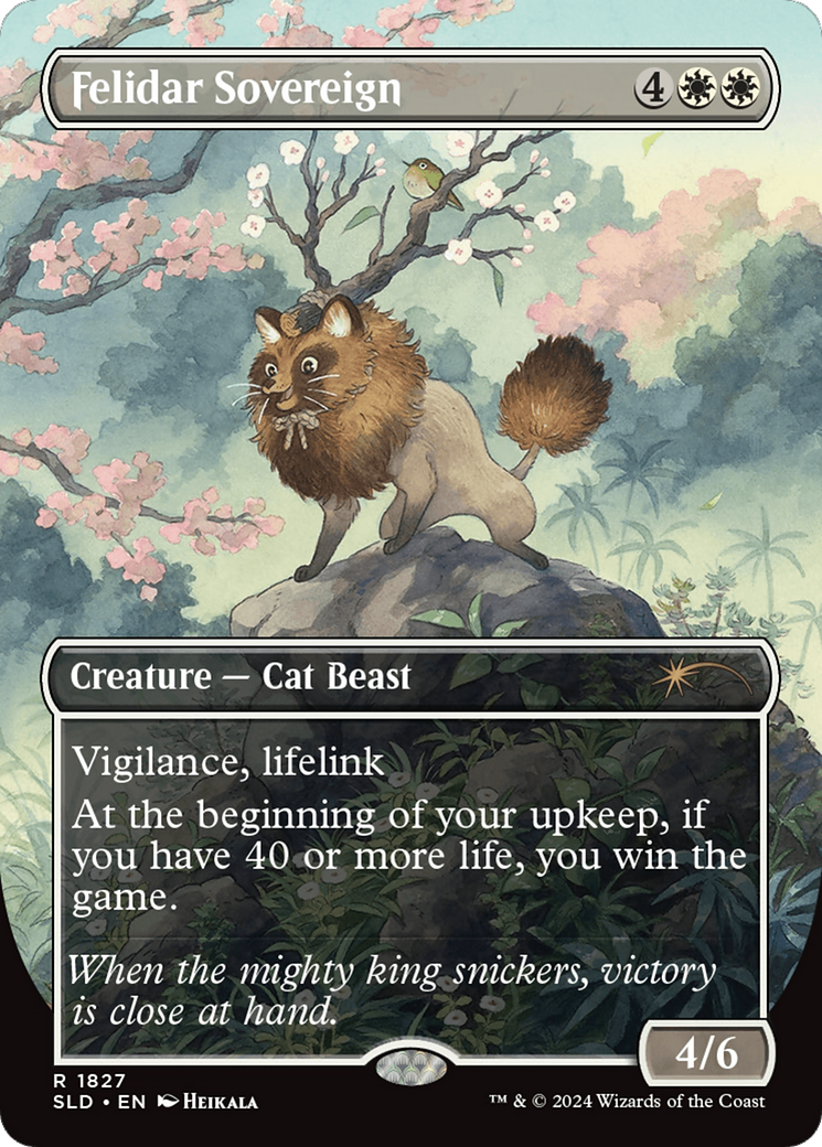 Felidar Sovereign - Borderless - Full Art [SLD-1827]