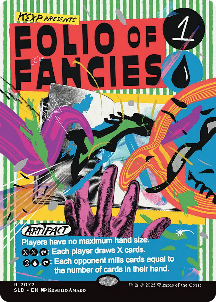 Folio of Fancies - Borderless - Full Art [SLD-2072]