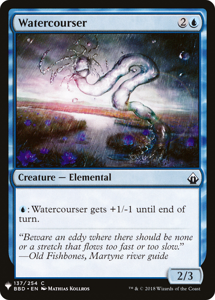 Watercourser [PLST-BBD-137]