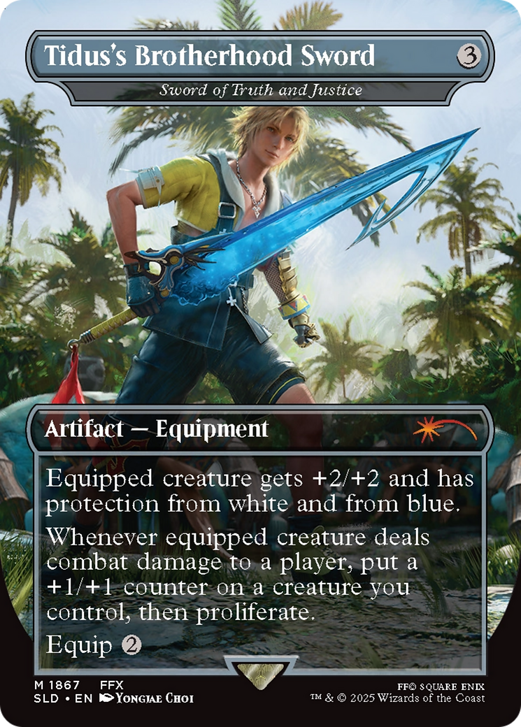 Sword of Truth and Justice - Borderless - Full Art [SLD-1867]