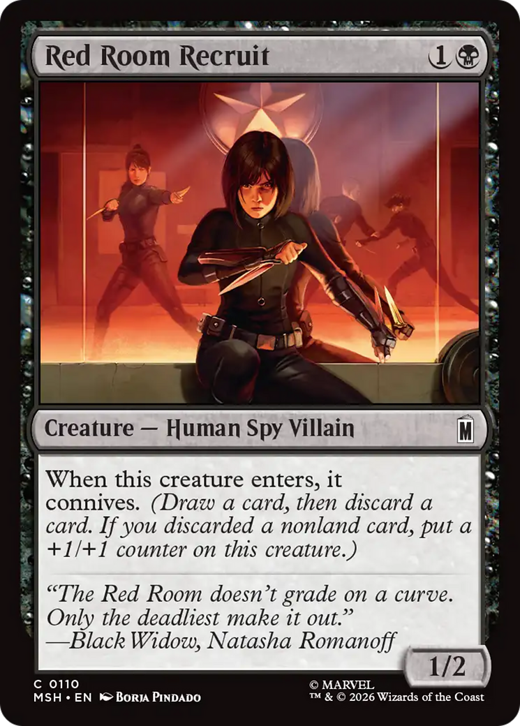 Red Room Recruit [MSH-110]