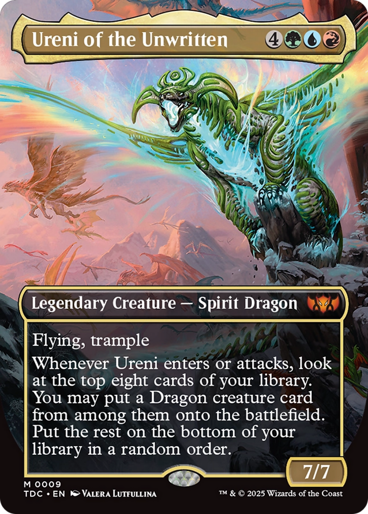 Ureni of the Unwritten - Borderless - Full Art [TDC-9]