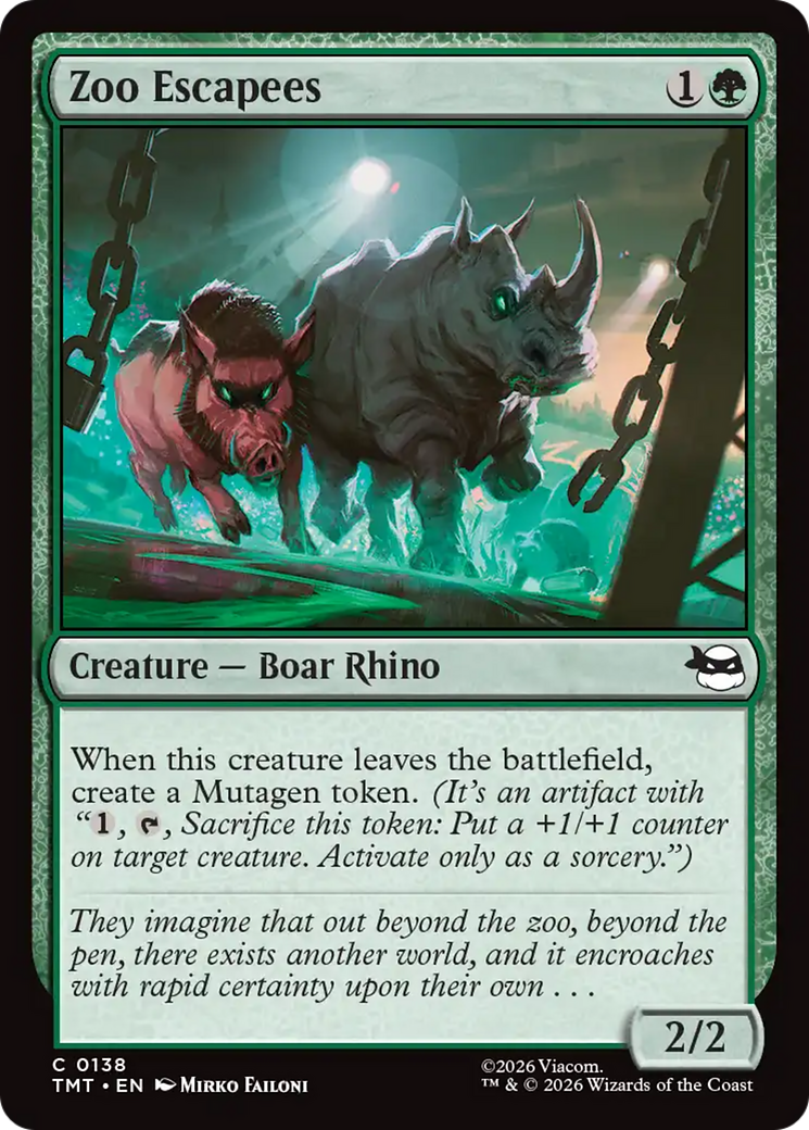 Zoo Escapees [TMT-138]