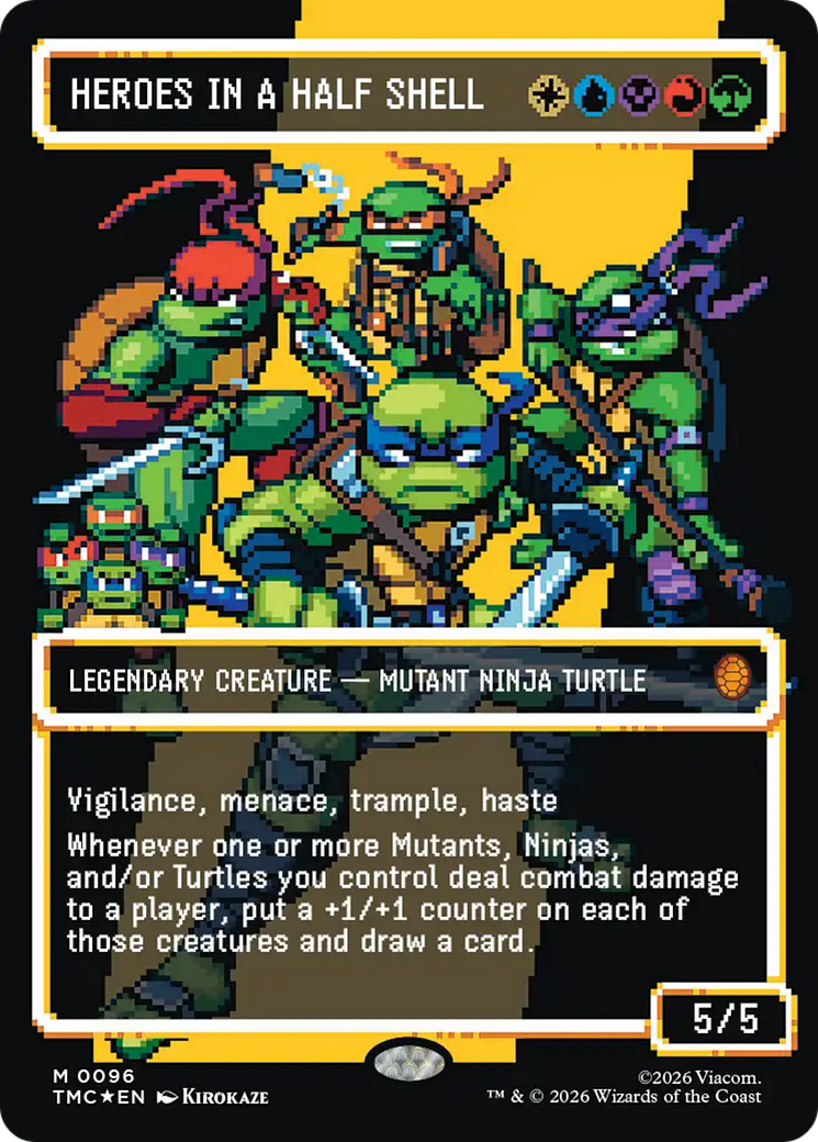 Heroes in a Half Shell - Borderless - Full Art [TMC-96]