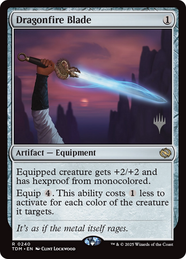 Dragonfire Blade - Promo Pack [PTDM-240p]