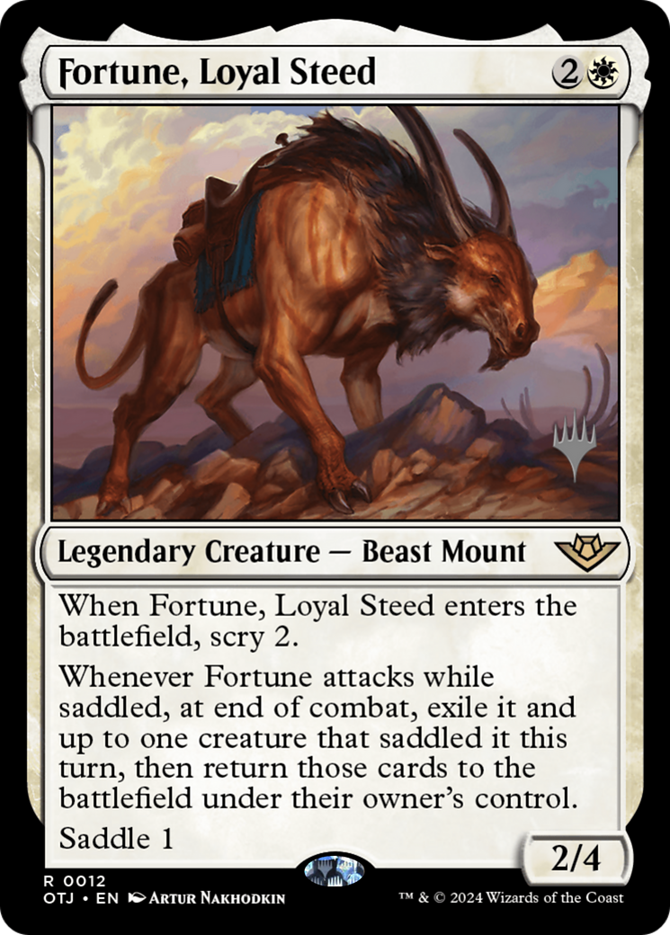 Fortune, Loyal Steed - Promo Pack [POTJ-12p]