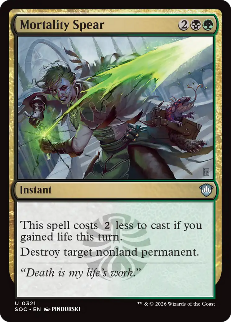 Mortality Spear [SOC-321]