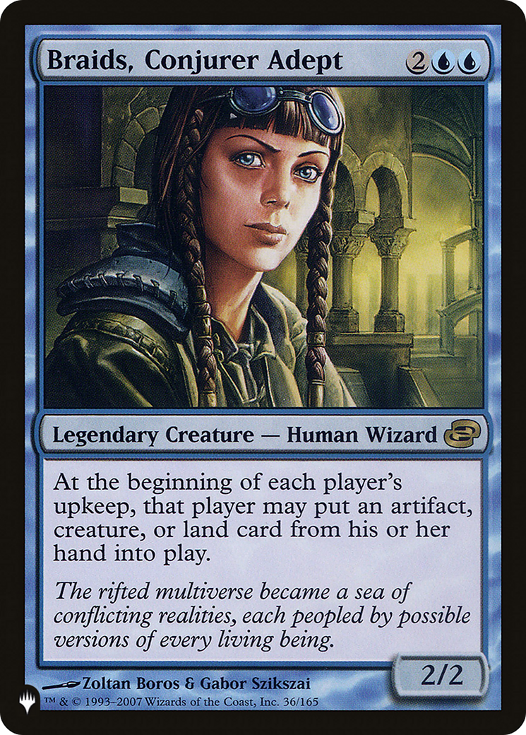 Braids, Conjurer Adept [PLST-PLC-36]